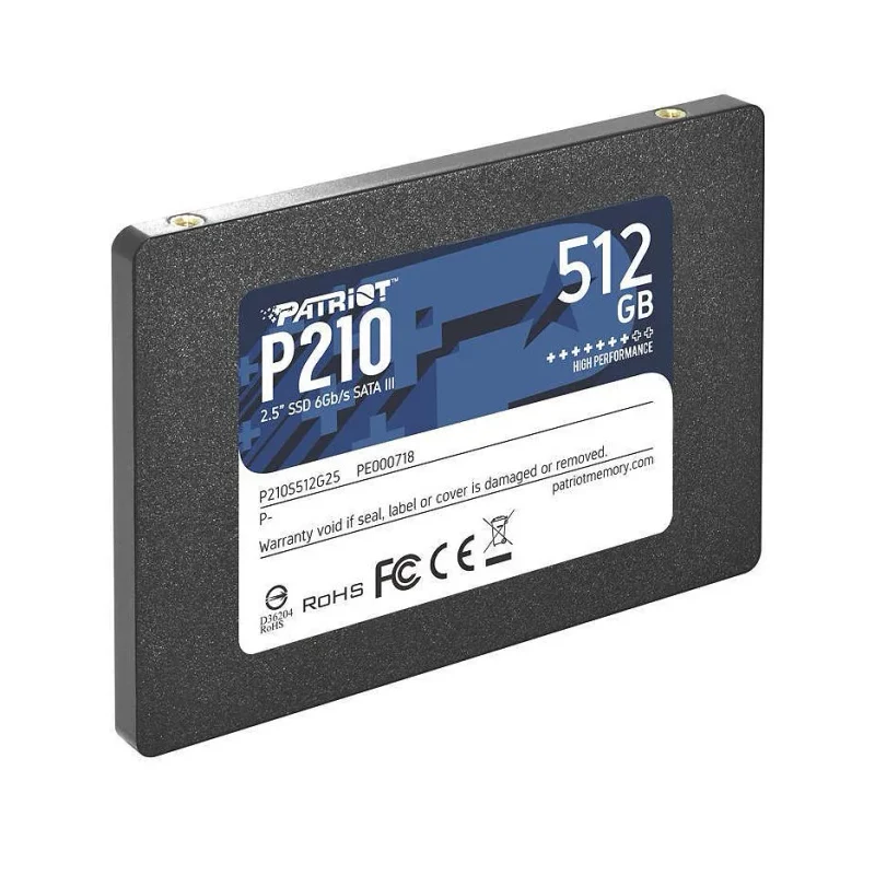 2,5” SSD Patriot P210 512GB 2