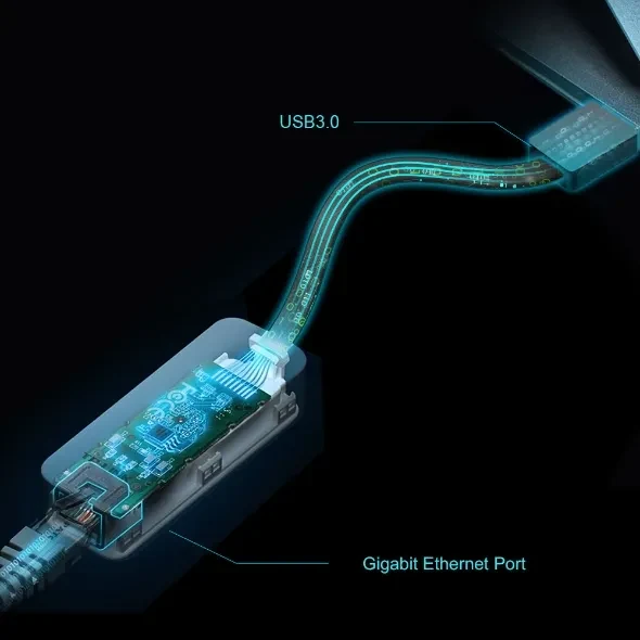 USB3.0 / Gigabit Ethernet Adapter / TP-LINK UE306 7