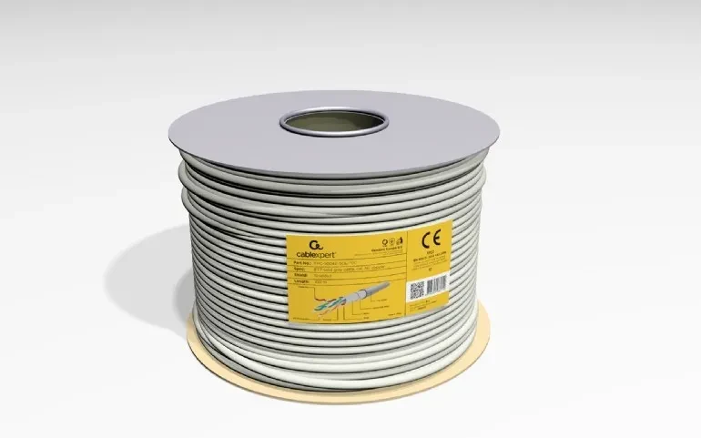 Cable FTP Gembird FPC-5004E-SOL, AWG24 solid CCA , 100m 3