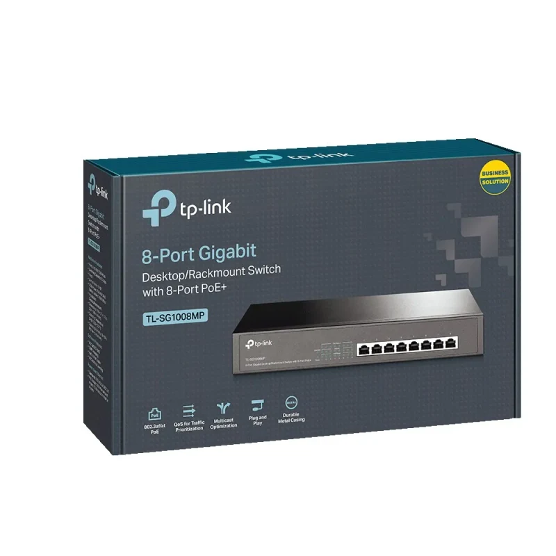 Switch TP-LINK TL-SG1008MP / 8 port / Gigabit / PoE 4