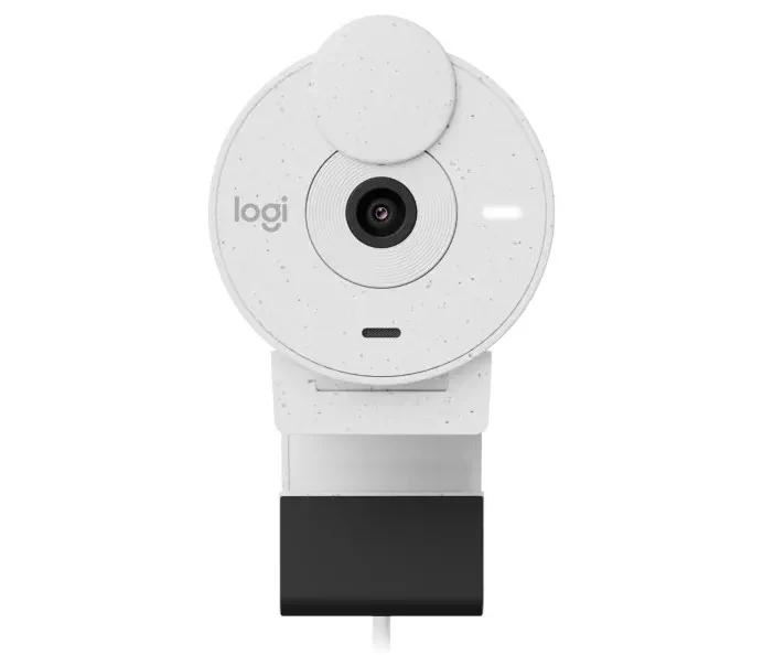 Camera Web Logitech Brio 300 / 1080p / auto light correction / noise-reducing mic / USB-C / White 4