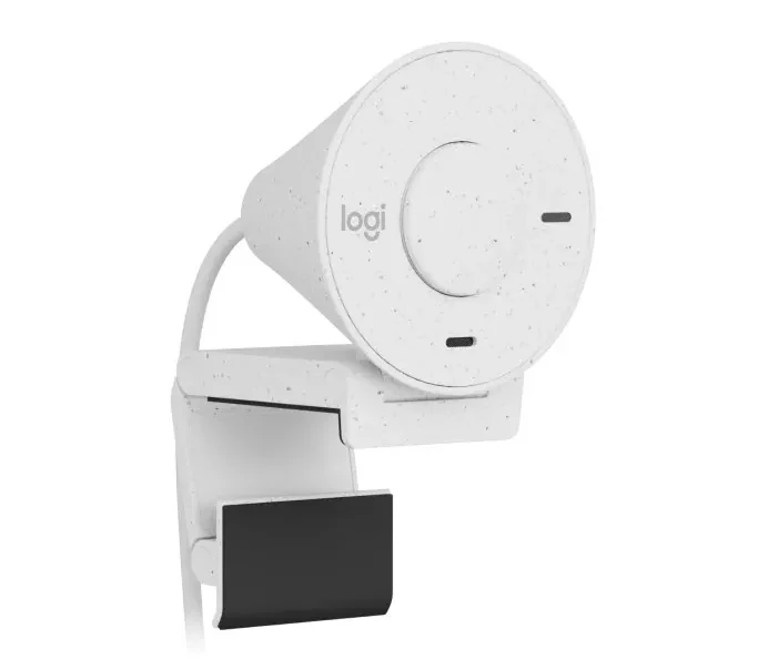 Camera Web Logitech Brio 300 / 1080p / auto light correction / noise-reducing mic / USB-C / White 2