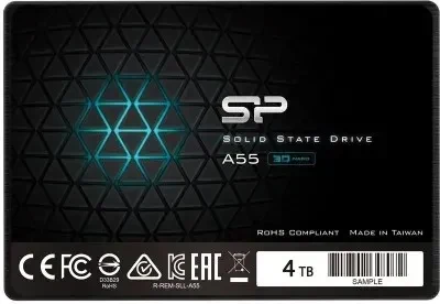 2.5” SSD Silicon Power  Ace A55/ 4.0TB/ SATAIII/ 3D NAND TLC