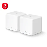 Mesh Wi-Fi System MERCUSYS Halo H30G (2-pack)  / AC1300 Dual Band / 2 x Gigabit LAN Port
