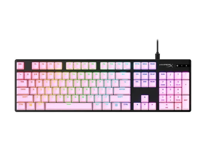 HYPERX  Keycaps Full key Set , Pink, RU [519T9AA#ACB] 4