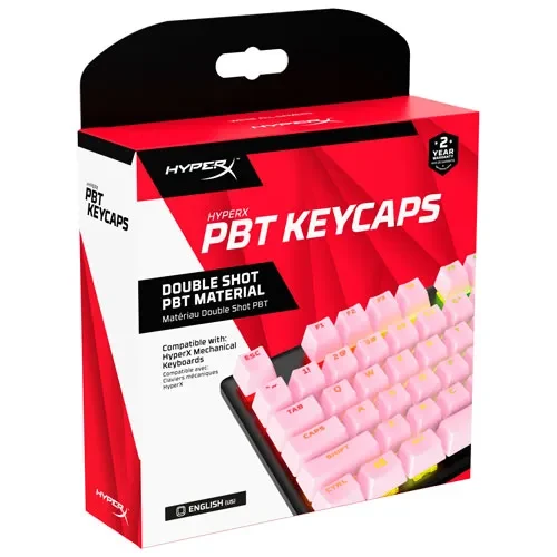 HYPERX  Keycaps Full key Set , Pink, RU [519T9AA#ACB] 2