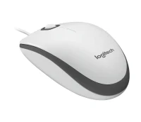 Mouse Optic Logitech M100, White 2