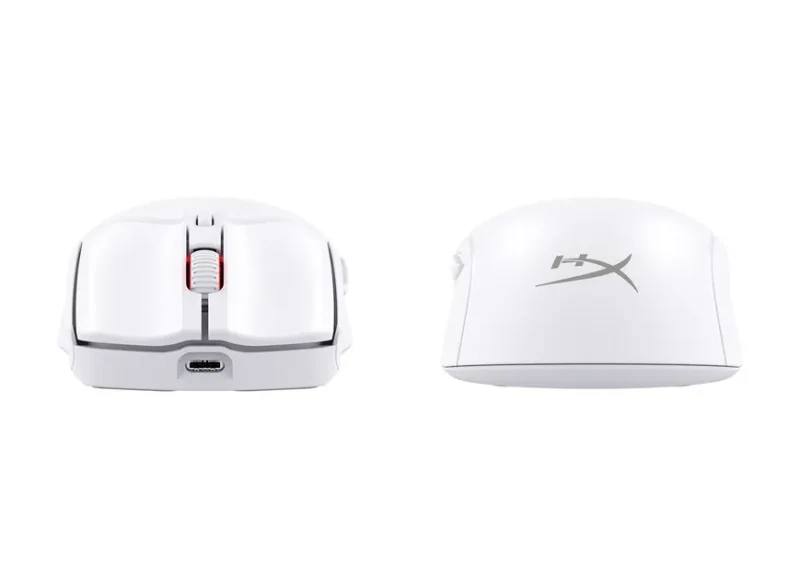 Wireless Gaming Mouse HYPERX Pulsefire Haste 2, White [6N0A9AA] 3