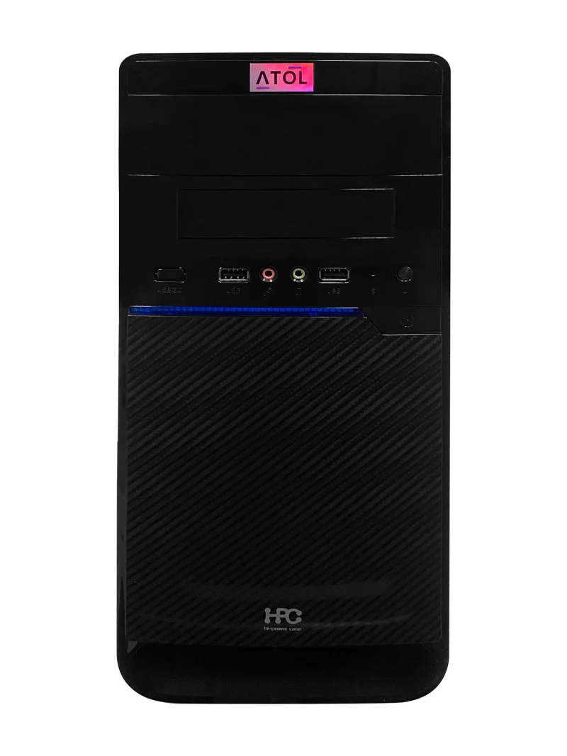 Calculator ATOL PC1037MP - Home #4 v2.2 / AMD Ryzen 5 3400G / 16GB / 512GB SSD / Black 2