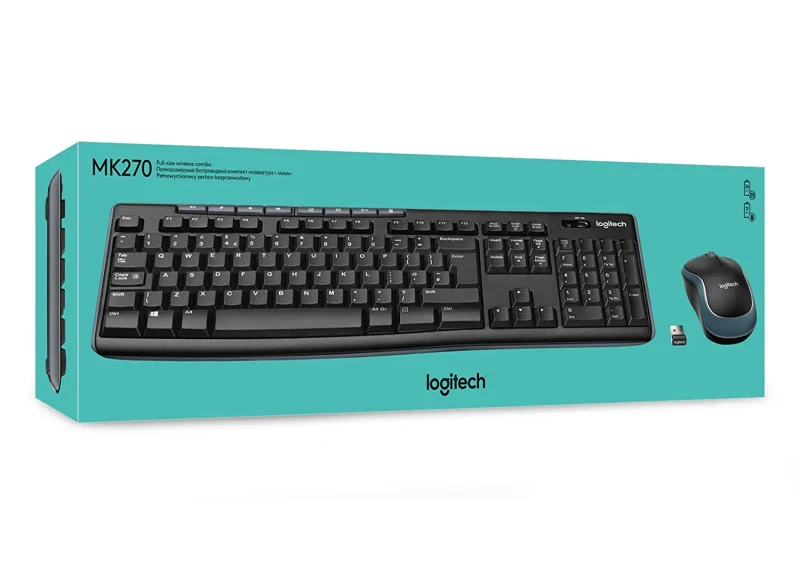Tastatura si Mouse Wireless Logitech Combo MK270 / USB 3