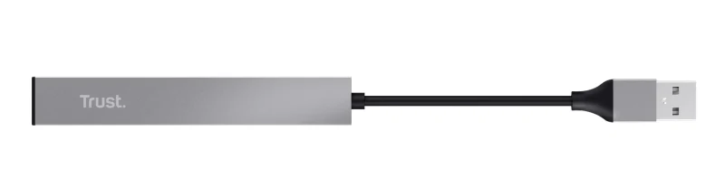 Mini USB HUB Trust  HALYX 4-PORT, silver 4