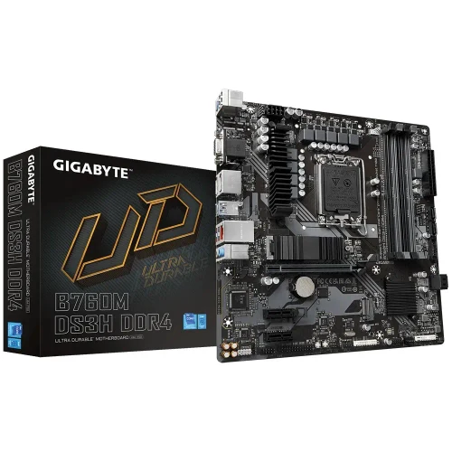 Placa de baza GIGABYTE B760M DS3H DDR4 / 1700 / B760 / DDR4 / mATX