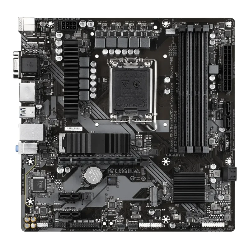 Placa de baza GIGABYTE B760M DS3H DDR4 / 1700 / B760 / DDR4 / mATX 2