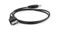 Cablu USB2.0 Cablexpert CC-USB2-AMAF-75CM/300-BK / 0.75 m / Black 3