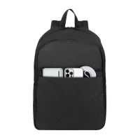 Laptop Backpack RivaCase Komodo, 15.6", Polyester, Black 8