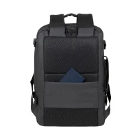 Backpack Rivacase 8465, 17.3", Eco-Friendly rPET Polyester, Black 4