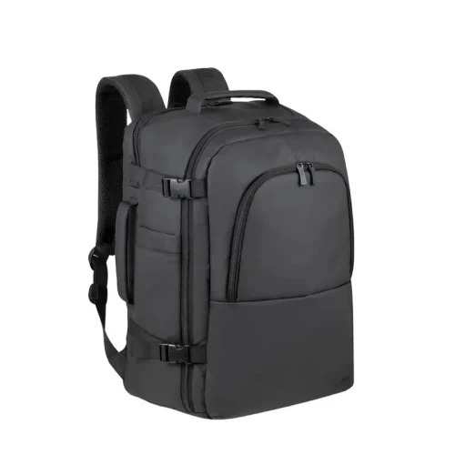Backpack Rivacase 8465, 17.3", Eco-Friendly rPET Polyester, Black
