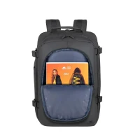 Backpack Rivacase 8465, 17.3", Eco-Friendly rPET Polyester, Black 10