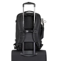 Backpack Rivacase 8465, 17.3", Eco-Friendly rPET Polyester, Black 12