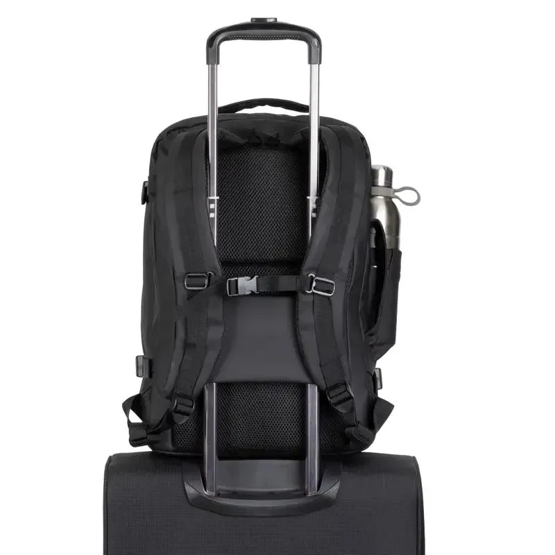 Backpack Rivacase 8465, 17.3", Eco-Friendly rPET Polyester, Black 12