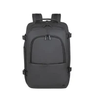 Backpack Rivacase 8465, 17.3", Eco-Friendly rPET Polyester, Black 16