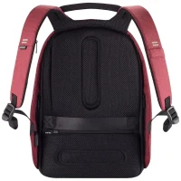 Laptop Backpack Bobby Hero Small, 13.3", PU Leather, Red 8