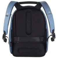 Laptop Backpack Bobby Hero Small, 13.3", PU Leather, Blue 7