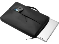 15.6” Geanta laptop HP 15 Sleeve / Water Resistance Padded Protection and Quick Access Pocket / Black 4