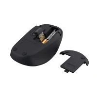 Wireless Silent Mouse Trust Yvi + Eco / 8m 2.4GHz Micro receiver / 1600dpi / Black 4