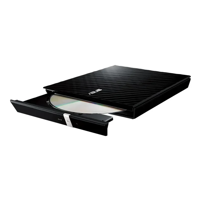 External DVDRW Drive ASUS ZenDrive SDRW-08D2S-U LITE, Portable Slim 14mm, Super-Multi DVDR+8x/-8x, RW+8x/-6x, DL+6x/-6x, M-DISC support for lifetime data backup, USB 2.0, Black, Retail 3