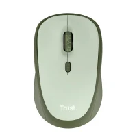 Wireless Silent Mouse Trust Yvi + Eco / 8m 2.4GHz Micro receiver / 1600dpi / Green