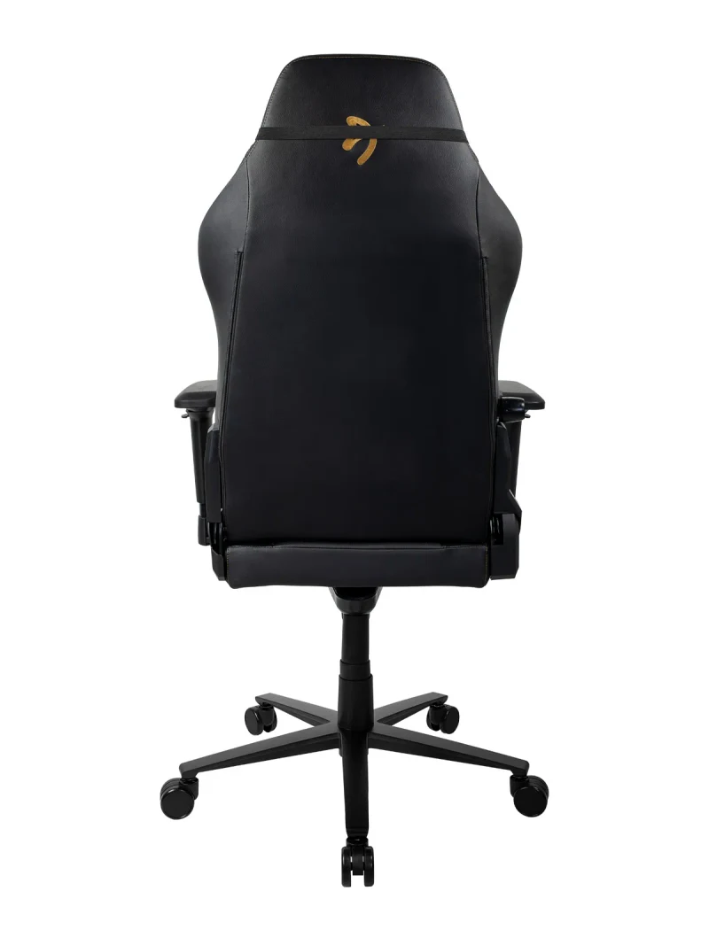 Fotoliu Gaming AROZZI Primo PRIMO-PU-GD/ 135-145kg / 165-190cm / Black/Gold 6