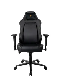 Fotoliu Gaming AROZZI Primo PRIMO-PU-GD/ 135-145kg / 165-190cm / Black/Gold