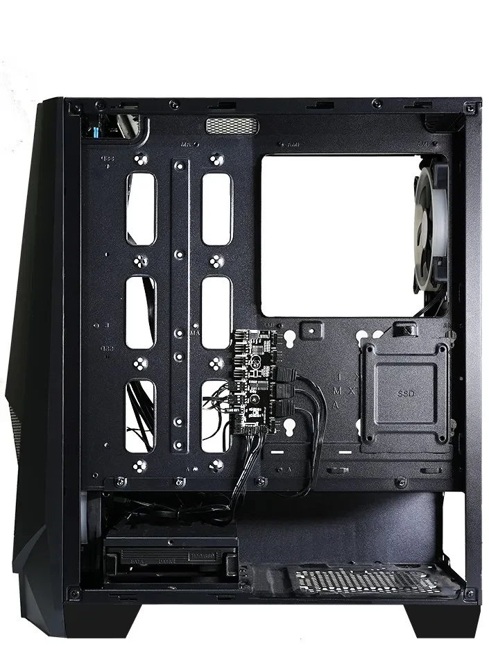 Carcasa XILENCE XILENT BLAST | X505.ARGB/ no PSU/ Side panel/ ATX/ Black 7
