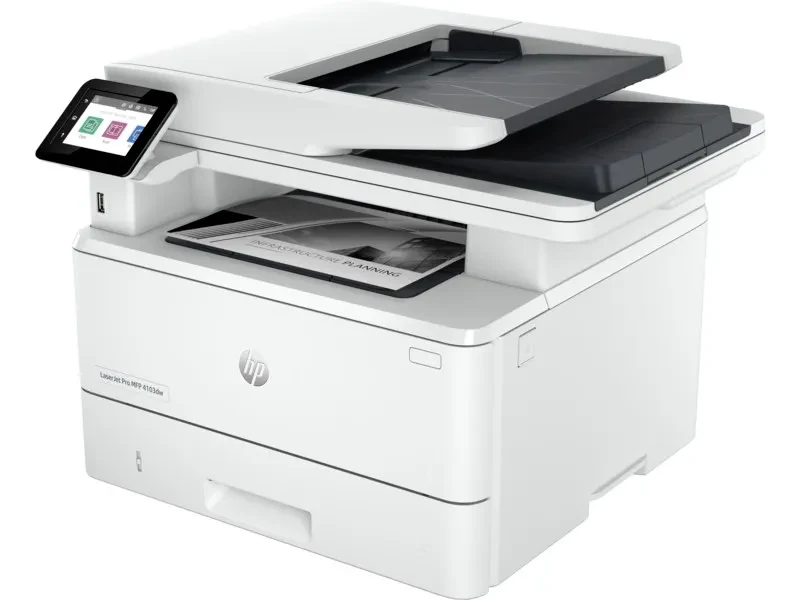 MFD HP LaserJet Pro 4103fdw / Duplex / DADF / Fax / Wi-Fi / Ethernet / A4 / White 3