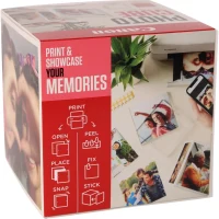 Cub foto si rama Canon Photo Cube Creative Pack - PP-201 5x5” Hartie Foto Plus Glossy II (40 file) + Rama Foto 2