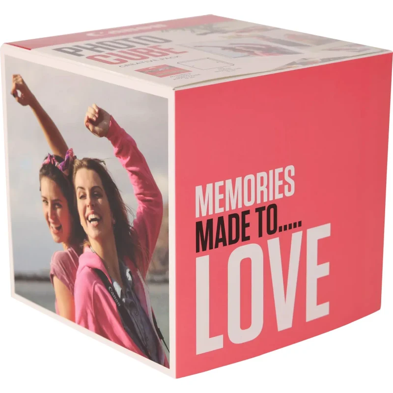 Cub foto si rama Canon Photo Cube Creative Pack - PP-201 5x5” Hartie Foto Plus Glossy II (40 file) + Rama Foto 3