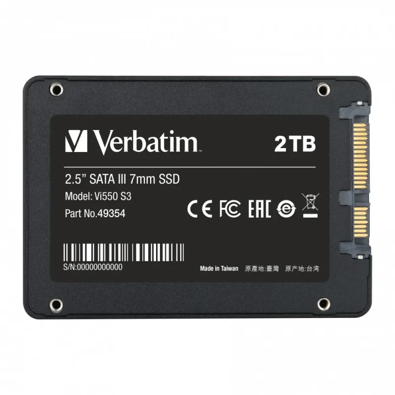 SSD 2.5” Verbatim VI550 S3 2.0TB 2