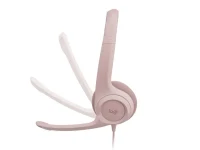 Casti Logitech USB H390, Rose 3