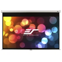 Elite Screens 135” (16:9) 299 x 168 cm, Manual Pull Down Screen, White