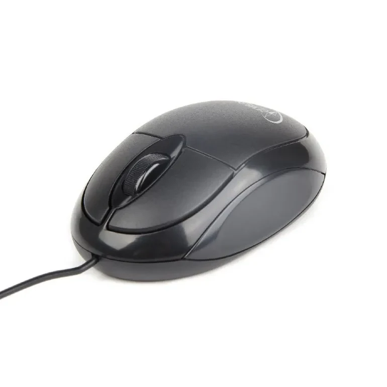 Gembird MUS-U-01, Optical Mouse, 1000dpi, USB, Cable length: 1.25 m, Black 2