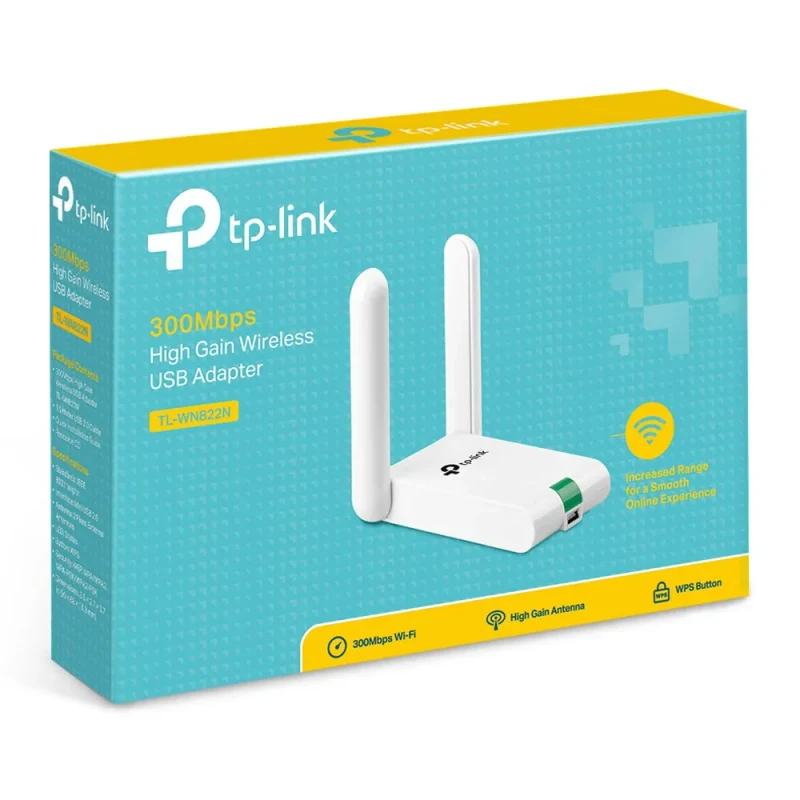 USB 2.0 / Wi-Fi Adapter / TP-LINK TL-WN822N 4