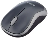 Mouse Wireless Logitech M185 Swift Grey, Grey/Black 2