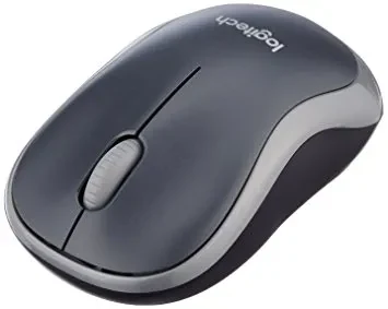 Mouse Wireless Logitech M185 Swift Grey, Grey/Black 2