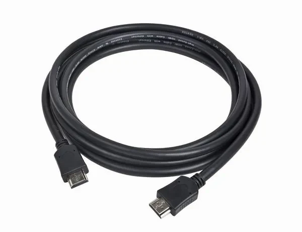 Cable HDMI  CC-HDMI4-10M, 10 m, HDMI v.1.4, male-male, Black cable with gold-plated connectors, Bulk packing 2