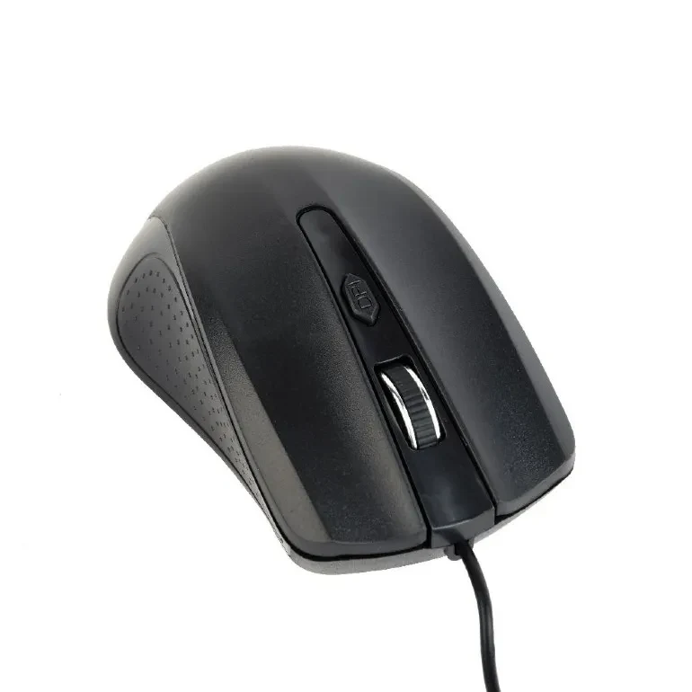 Gembird MUS-4B-01, Optical Mouse, 1200dpi, USB, 1.35 m cable, Black 2