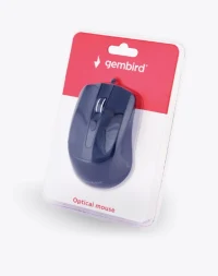 Gembird MUS-4B-01, Optical Mouse, 1200dpi, USB, 1.35 m cable, Black 3