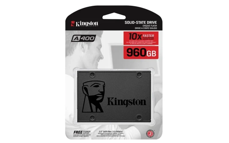 SSD 2.5” Kingston A400 960GB (SA400S37/960G) 2
