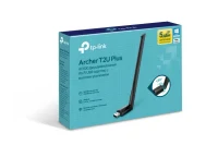 TP-LINK Archer T2U Plus AC600 Wireless Dual Band USB Adapter, 433Mbps on 5GHz + 150Mbps on 2.4GHz, 802.11a/b/g/n/ac, High Gain, 1 fixed Antenna 4