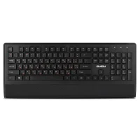 SVEN KB-C3800W, Wireless, Keyboard & Mouse & Mouse Pad, 2.4GHz, Multimedia Keyboard (104 keys, 12Fn-keys) + Mouse (5+1 keys (scroll wheel), 800/1200/1600dpi), Nano receiver, USB, Black, Rus/Ukr/Eng 2